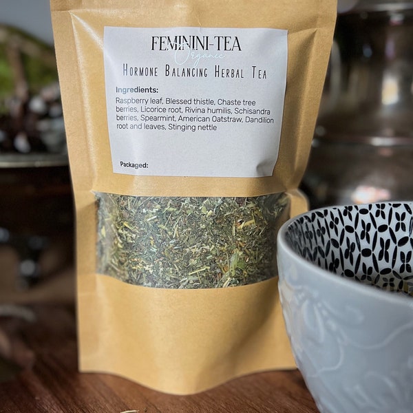Hormone Balance Tea | Women’s Herbal tea | 100% Organic | Feminine Tea Blend