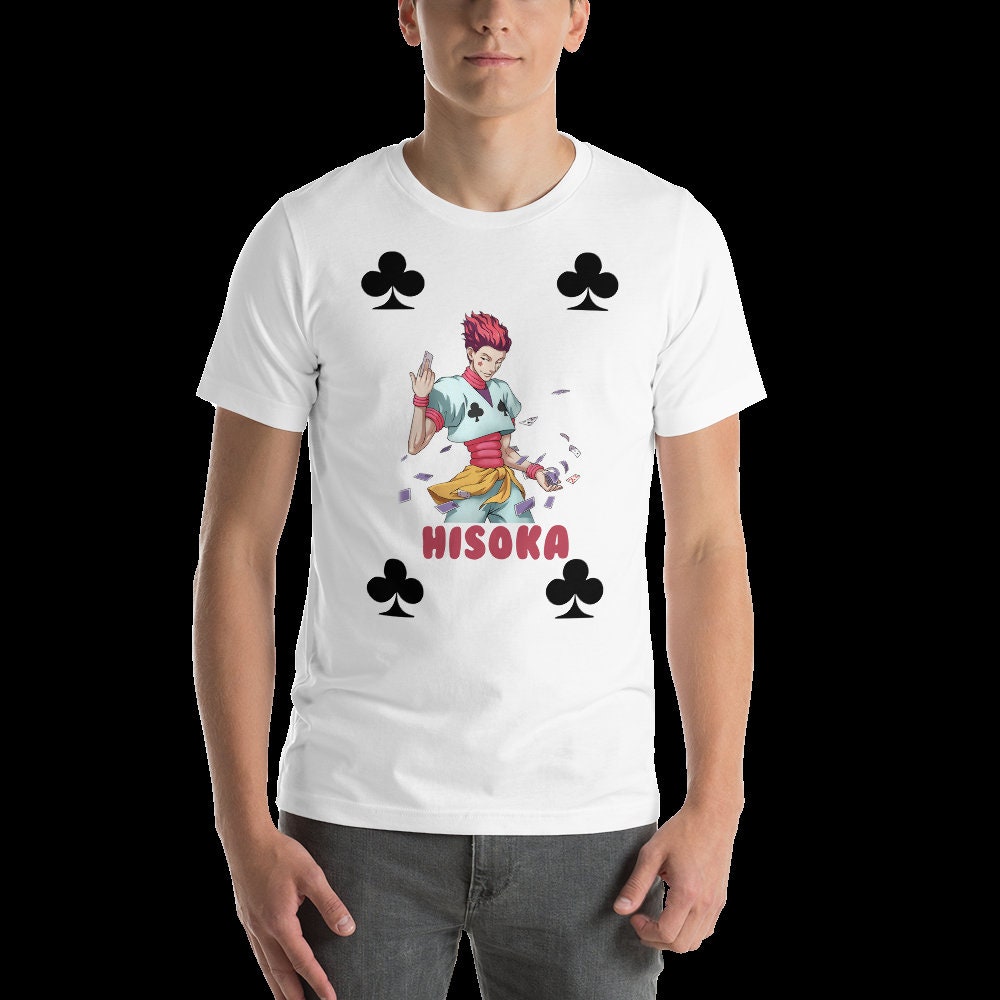 Hisoka Shirt Hunter X Hunter Anime Shirt Playing Card Style - Etsy