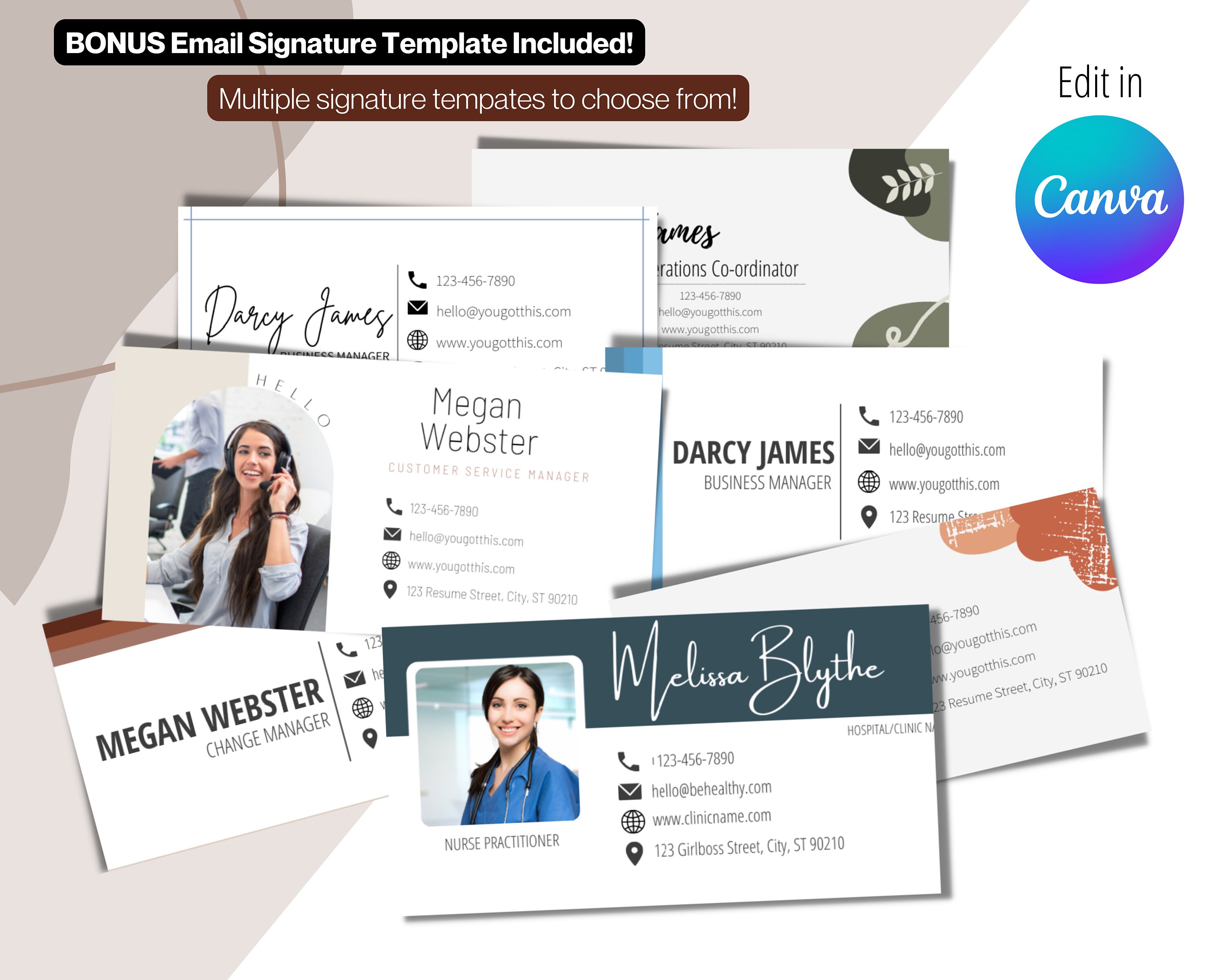 Canva Cv Template CV Creative Professional CV Cover - Etsy Canada