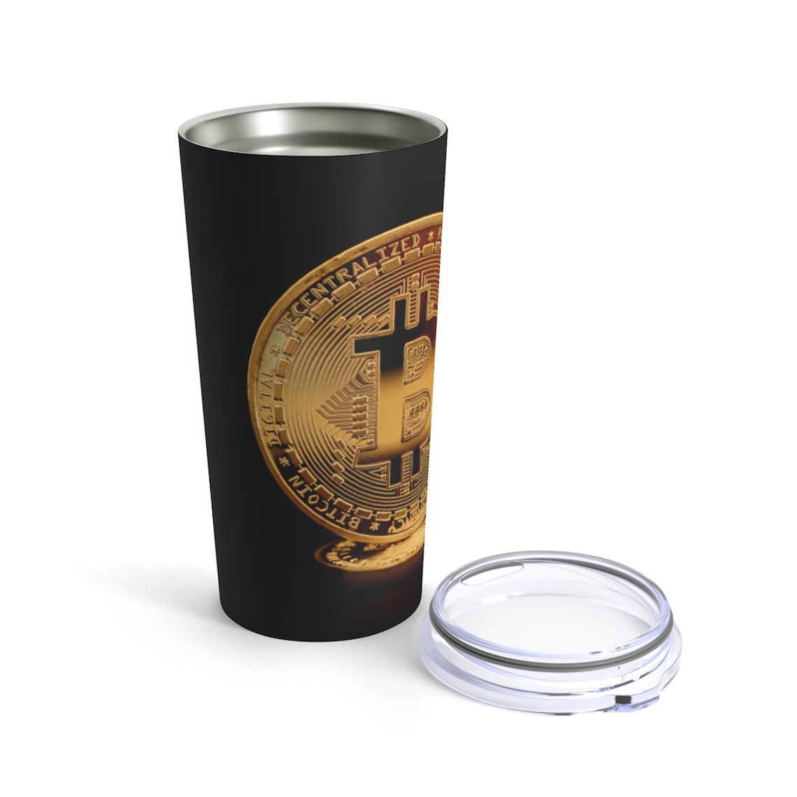 Bitcoin Tumbler Bitcoin Water Bottle Crypto Water Bottle Etsy