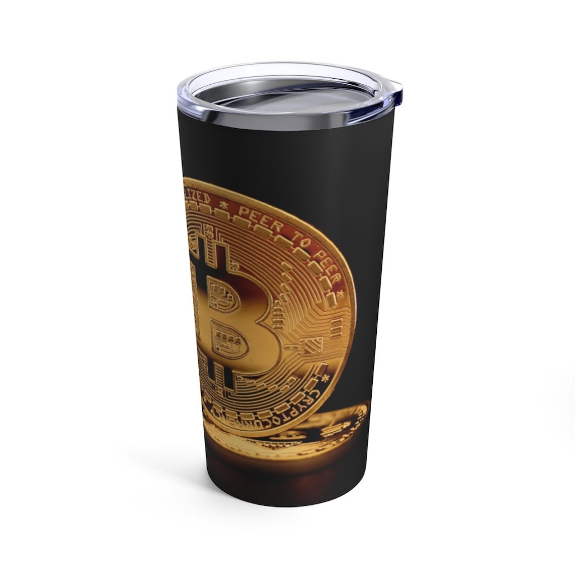 Bitcoin Tumbler Bitcoin Water Bottle Crypto Water Bottle Etsy