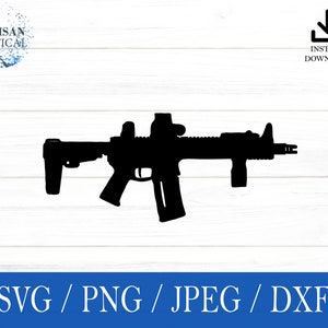 Molon Labe Gun Decal Sticker – AR-15 2A USA Army – Aftershock