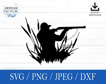 Hunter svg, Duck Hunting SVG, Hunting svg, png, dxf, jpeg, digital download, Cut File, Cricut, Silhouette, Glowforge, Gift For Him, Craft