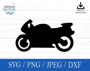 Motorcycle svg, Bike SVG, Motorbike svg, png, dxf, jpeg, digital download, Cut File, Cricut, Silhouette, Glowforge, Gift For Him, Craft