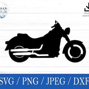 Motorcycle svg, Bike SVG, Motorbike svg, png, dxf, jpeg, digital download, Cut File, Cricut, Silhouette, Glowforge, Gift For Him, Craft