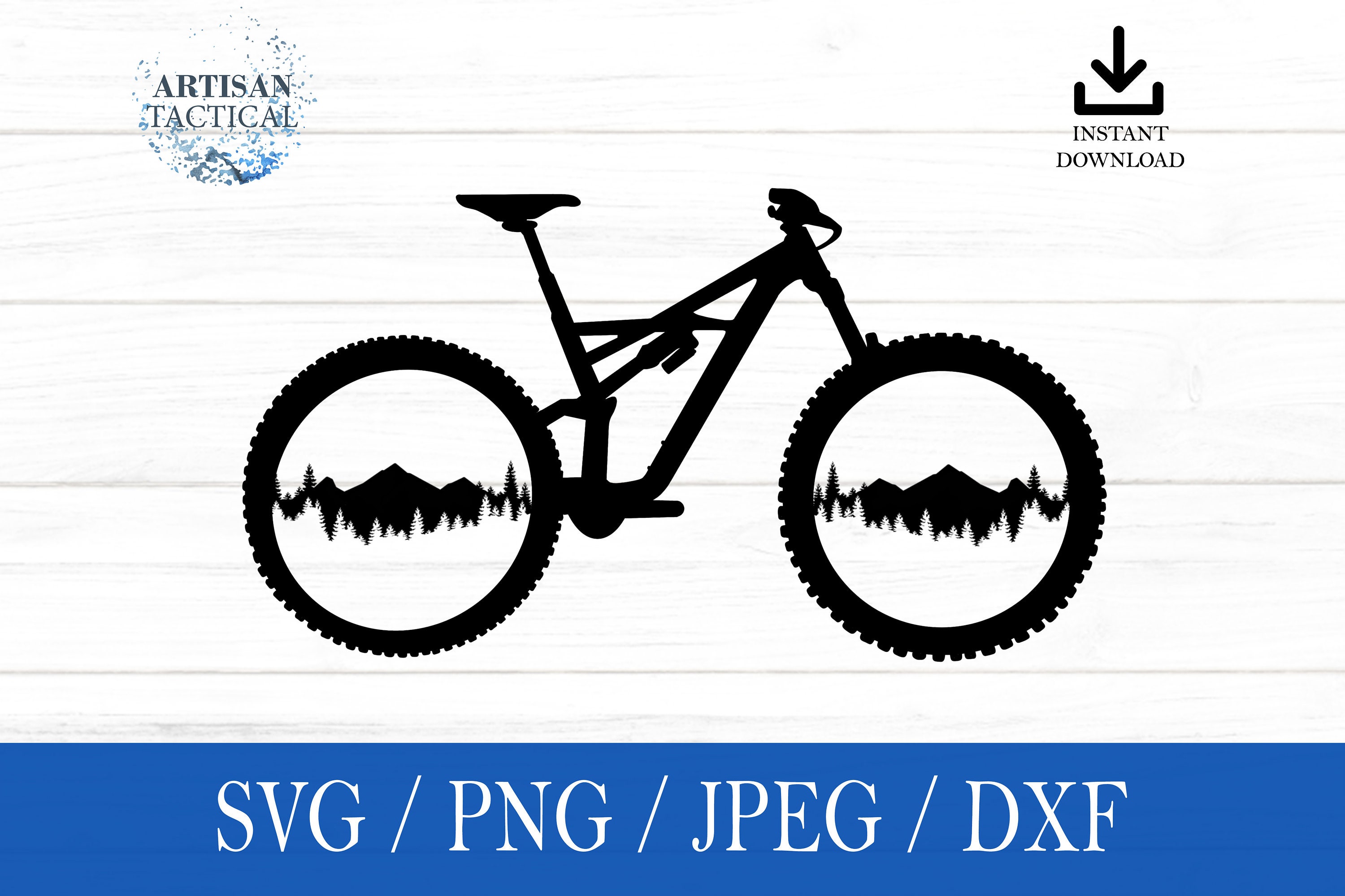 Mountain Biking svg, Mountains SVG, Bike svg, png, dxf, jpeg, digital download, Cut File, Cricut, Silhouette, Glowforge, Gift For Him, Craft