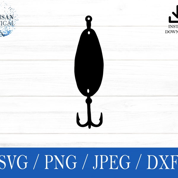 Fishing Lure svg, Fishing SVG, Spinner bait svg, png, dxf, jpeg, Digital File, Cut File, Cricut, Silhouette, Glowforge, Gift For Him, Craft