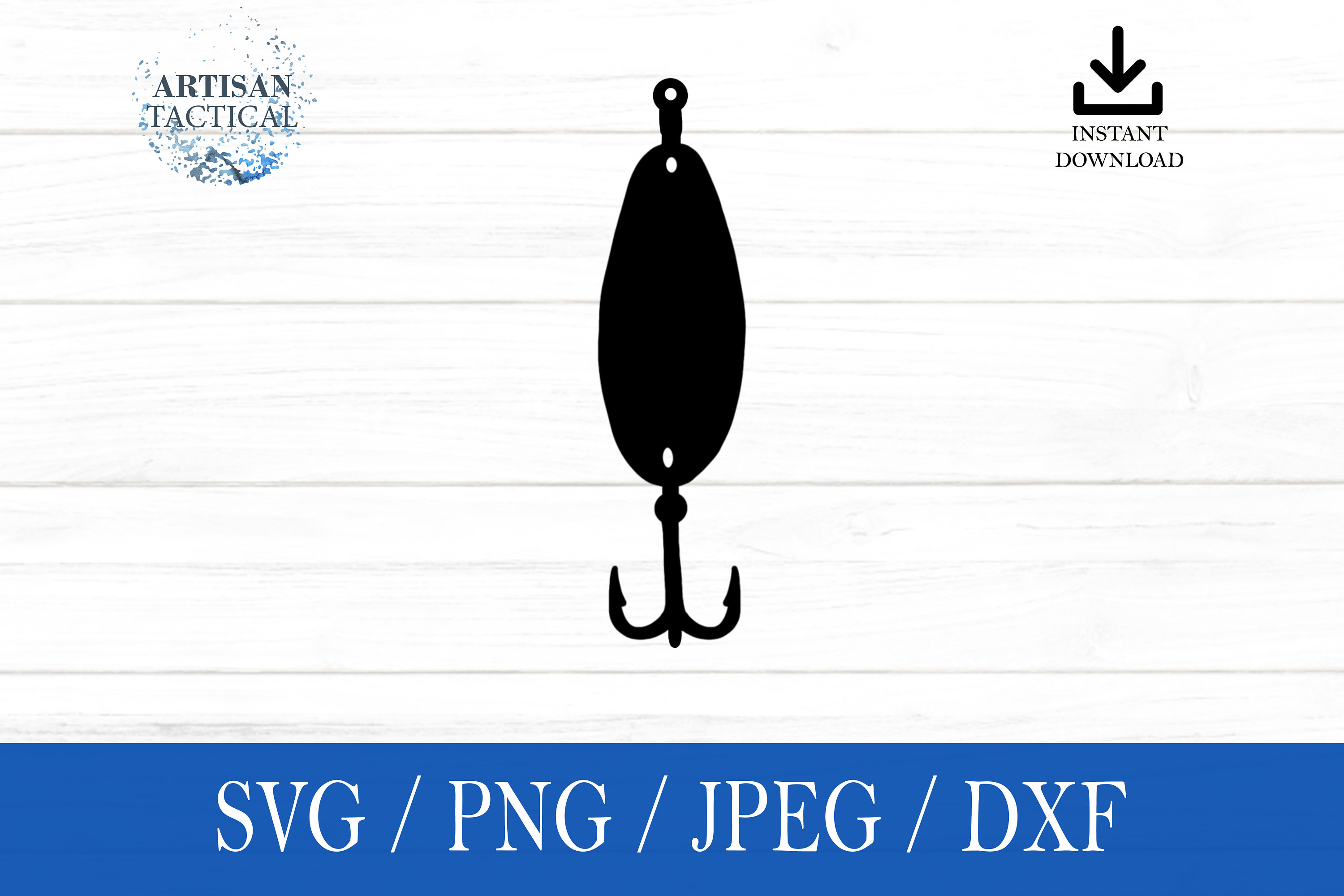 Fishing Lure Svg Fishing Svg Spinner Bait Svg Png Dxf Etsy