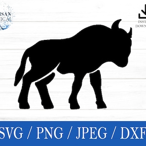 Water Buffalo svg, Animal SVG, Zoo svg, svg, png, dxf, jpeg, digital download, Cut File, Cricut, Silhouette, Glowforge, Gift For Him, Craft