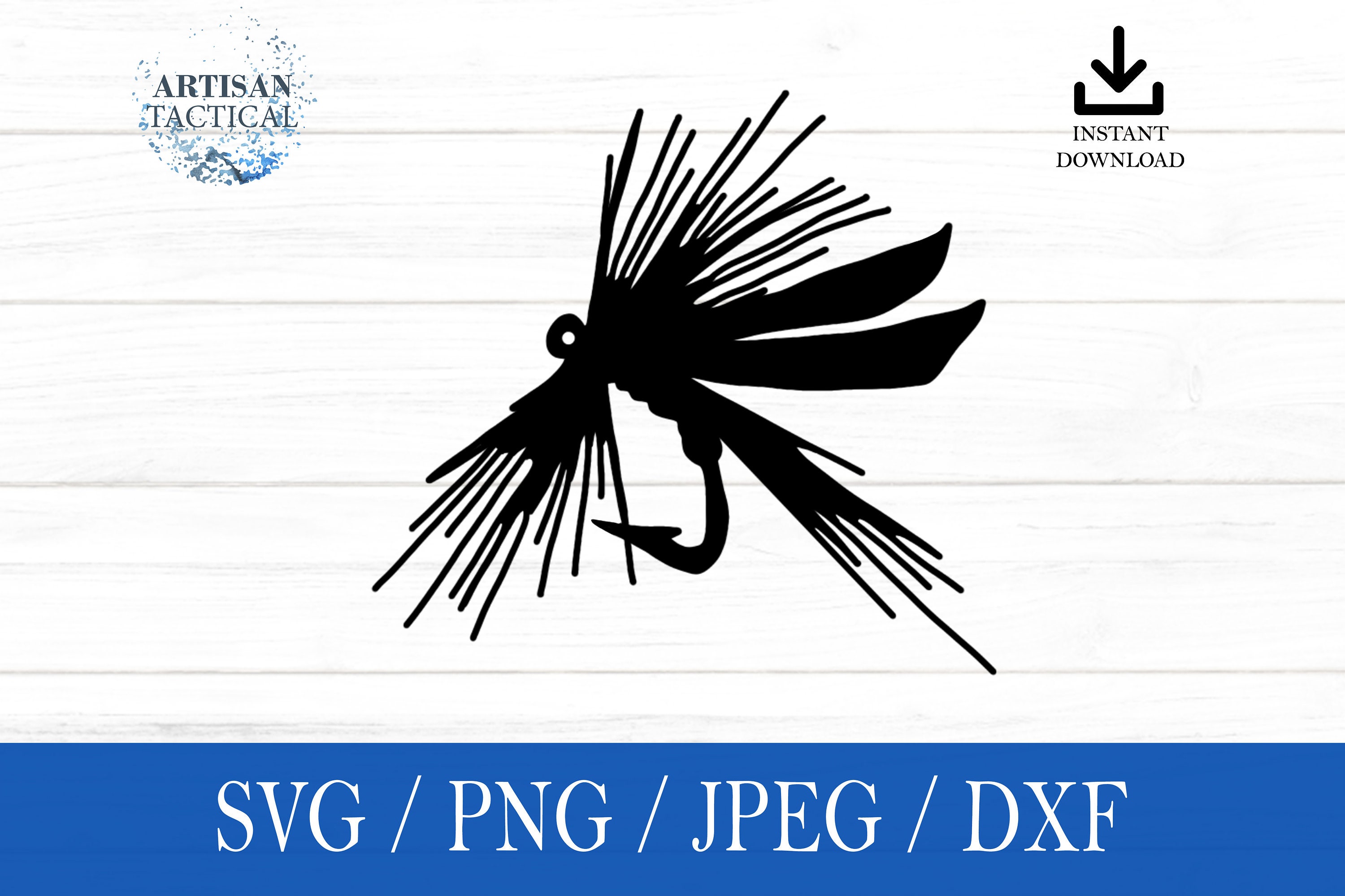 Fishing Lure Svg Fly Fishing SVG Fish Svg Png Dxf Jpeg Etsy