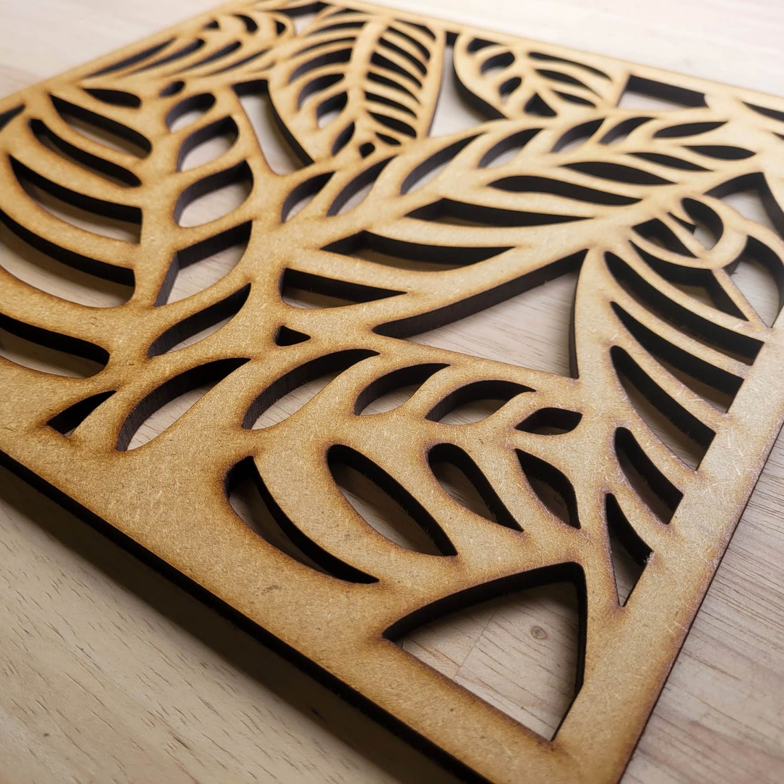 Fern Leaf Grille Radiator Cabinet Screen Decorative Square - Etsy