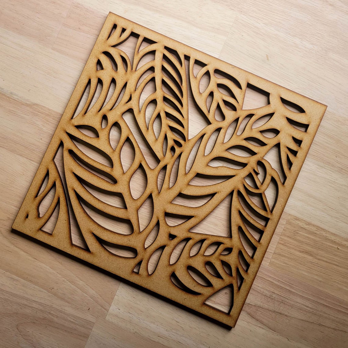 Fern Leaf Grille Radiator Cabinet Screen Decorative Square - Etsy