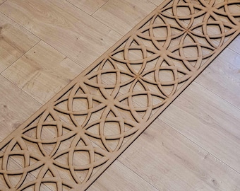 Celtic Column MDF Decorative Screen: Radiator Cabinet Panel, Wall Art (1FT x 4FT) 003