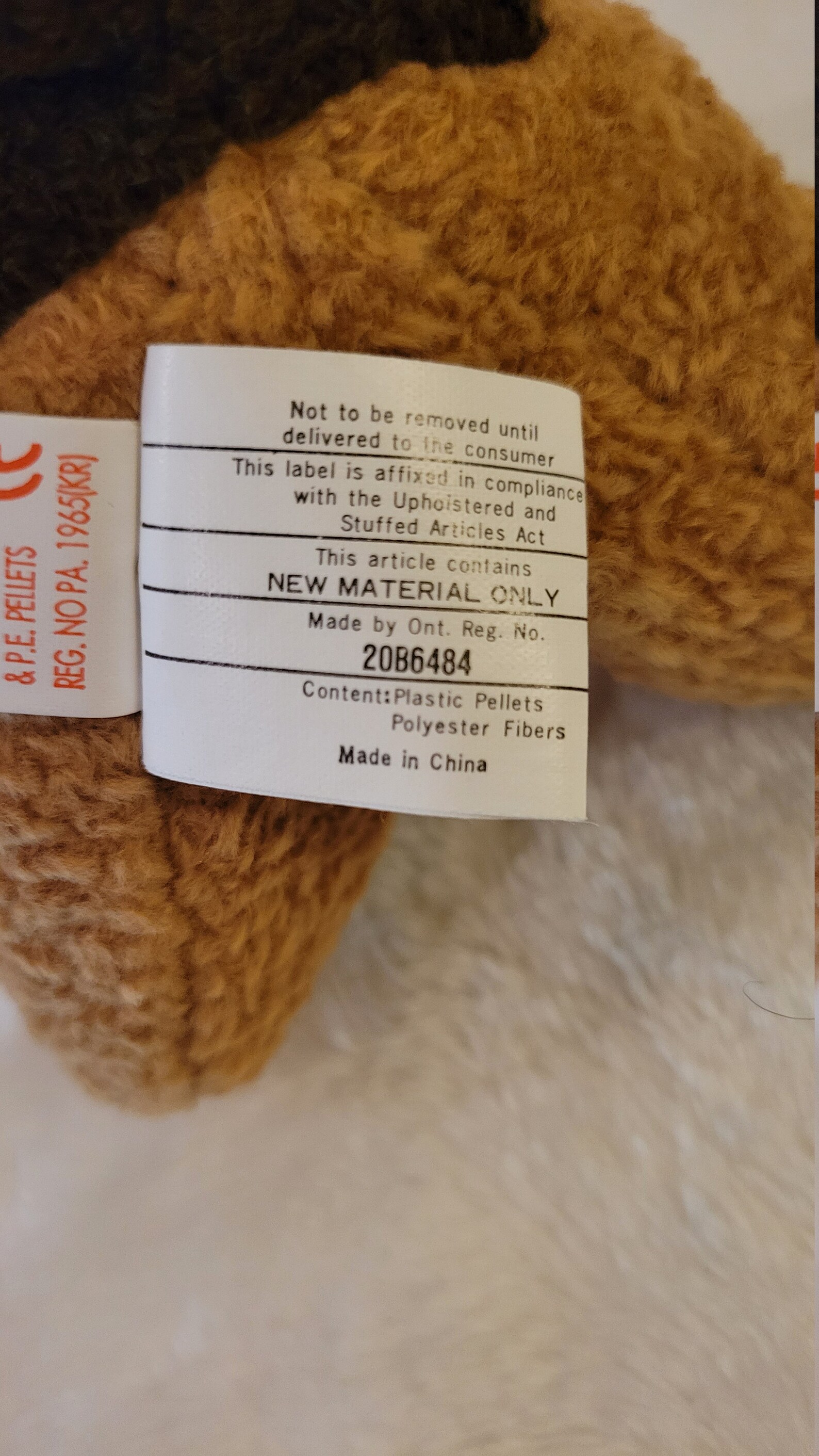 TY Tuffy Beanie Baby w/ Canadian Tush tag collectors item Etsy