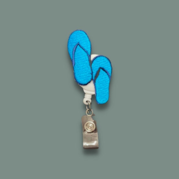 Flip Flop Badge Reel