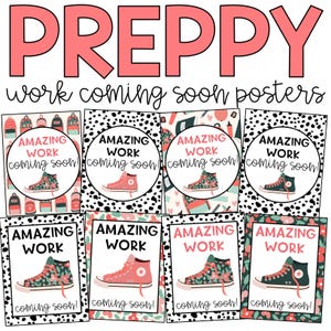 Preppy Dalmatian Amazing Work Coming Soon Posters