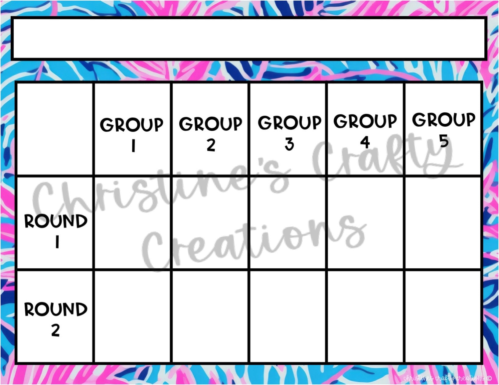 Preppy and Tropical Group Slides L Reading and Math Rotations L ...