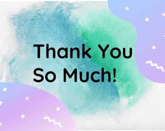 Thank You Cards