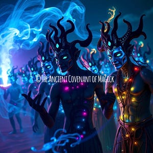 Marid Djinn Tribe Equivalent to a Legion of 10,000 – Formidable Ancient Djinn of Power, Prestige, Manifestations & Reality Altering Forces