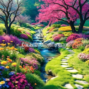 Custom Designed Astral Garden - Your Sacred Custom Astral Sanctuary for Healing, Peace and Rejuvenation