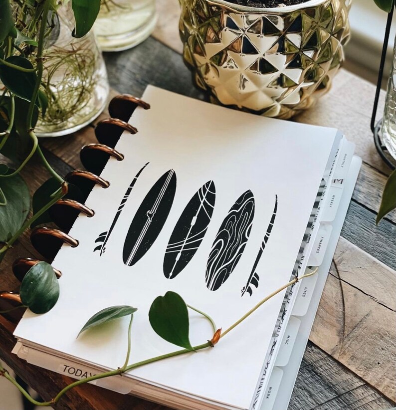 Printable Planner Dashboard/ Planner Dashboard / Rings / Ring Etsy