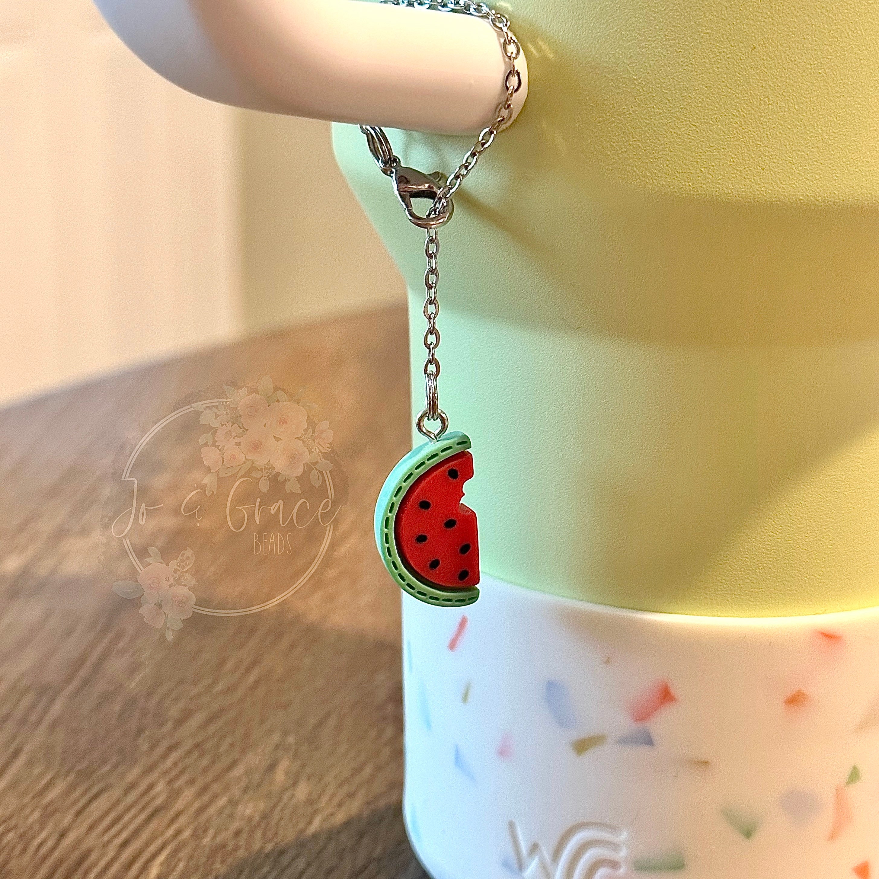 Watermelon Moonshine Stanley Cup Charm, Stanley Cup Accessories, Stanley Cup Gift
