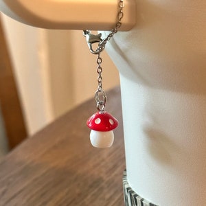 Mushroom Charm— Stanley Cup Charm— Handle Charm —Tumbler Handle Charm