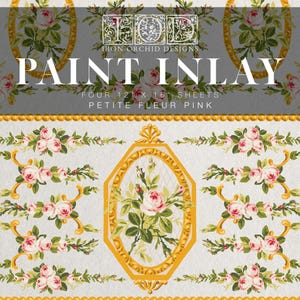 Petite Fleur Paint Inlay