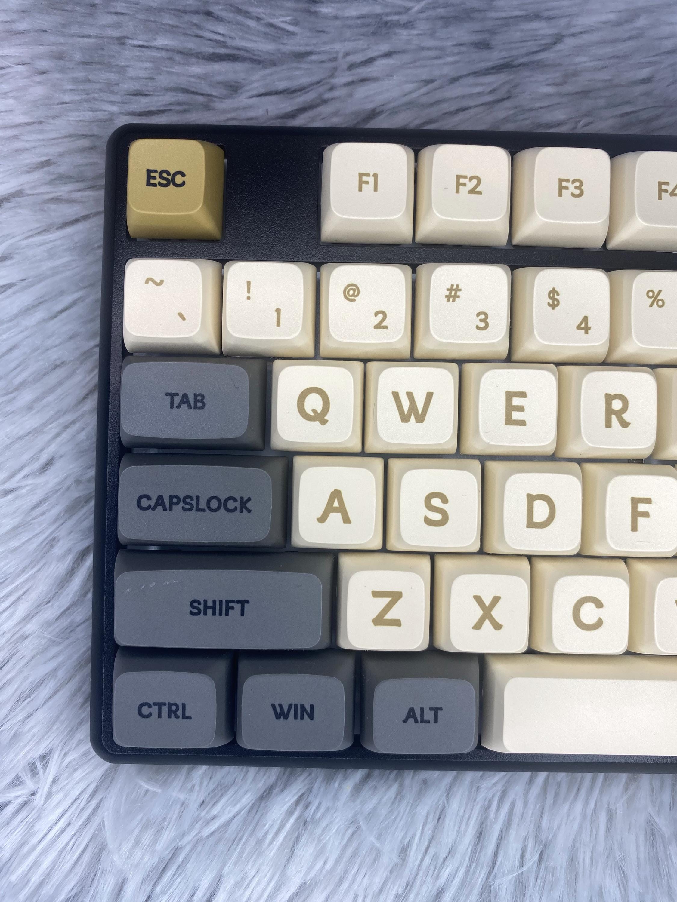 Custom Fully Built Mechanical Keyboard - Professional Aesthetic Minimalist Themed - Linear
