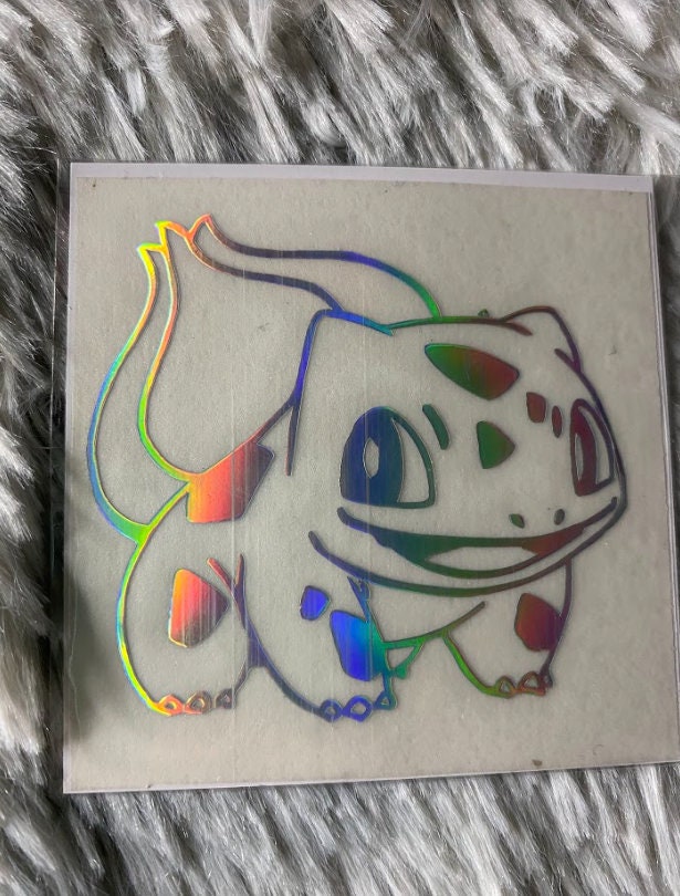 Cute Bulbasaur Sticker for Pokémon Fans | Vinyl Waterproof Sticker ...