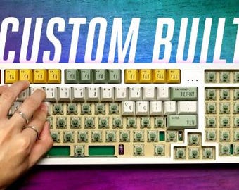Custom Mechanical Keyboard | Fully Built Premium Typing Keyboard | RGB Backlit Gaming Keyboard | Wired Keyboards for Gamers and Typists