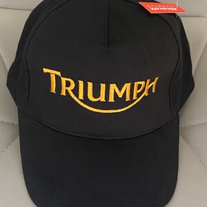 Triumph Motorcycles Logo Embroidered 
