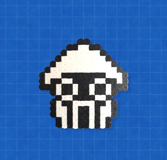 BLOOPER / Super Mario Bros 3 / Perler Beads / Handmade / Pixel Etsy