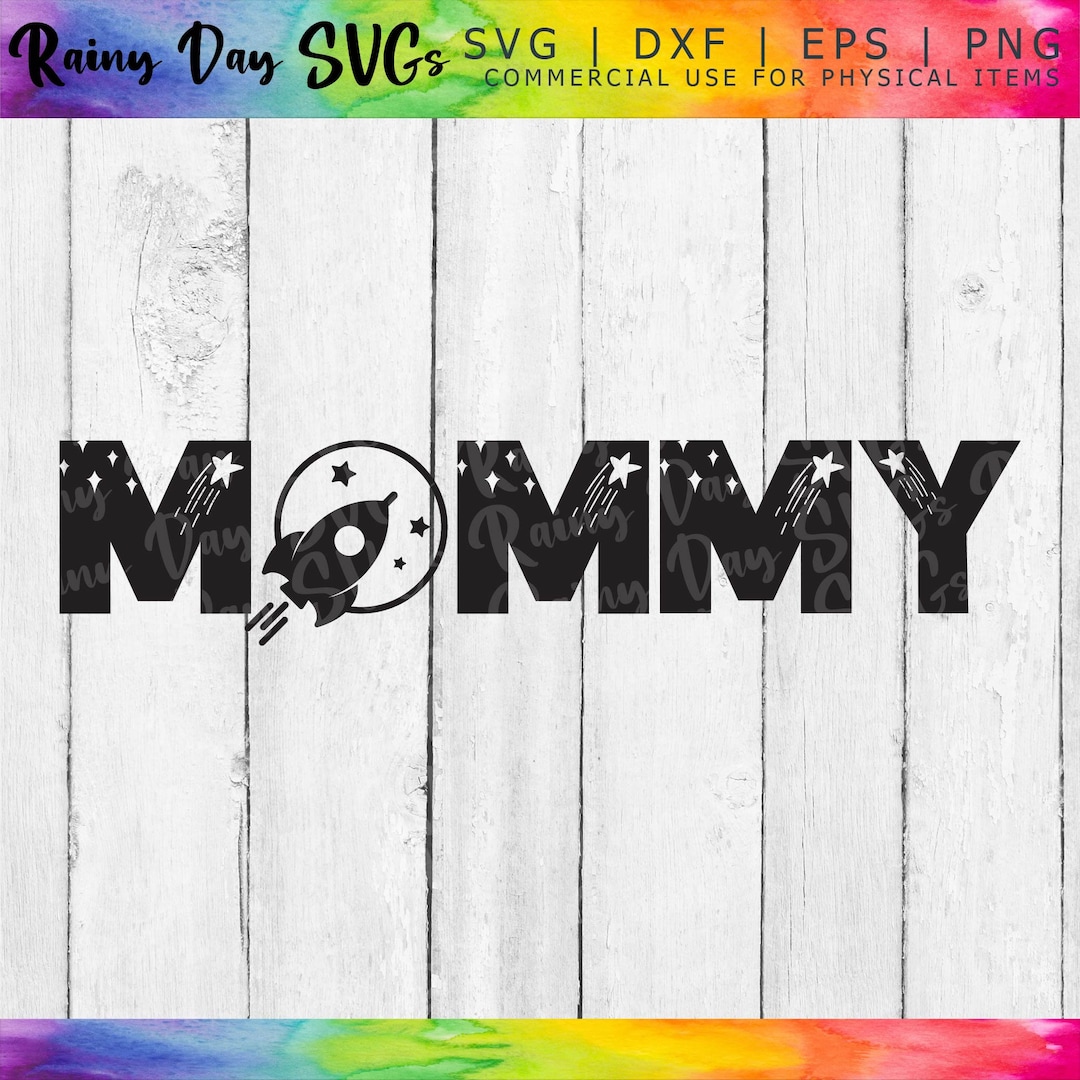 Space Mommy SVG, Mommy Space Birthday Svg, First Birthday Svg Boy ...