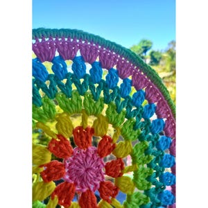 Crochet Mandala Pattern: Easy Home Decor (PDF)