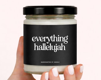 Bieberchella Candle, Everything Hallelujah, Justin Bieber Gifts, Bieber Fan, Belieber, Bieber Merch, Bieberchella Merch, J Biebs