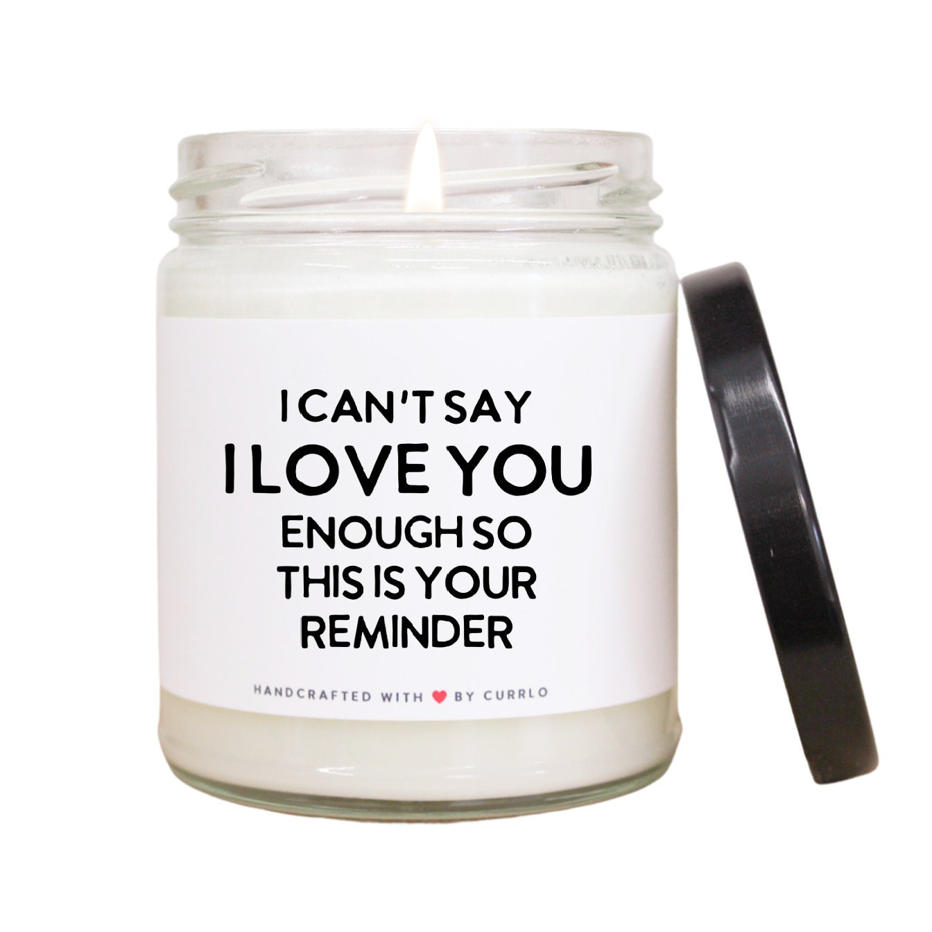 Discover I Love You Gift - I Love You Candle - Gifts for Lover - Boyfriend Gifts - Girlfriend Gifts - Just Because Gift - Anniversary Gift - Candles