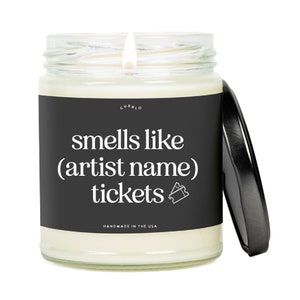 Smells Like Morgan Wallen - Morgan Wallen Tickets - Morgan Wallen Concert - Morgan Wallen Merch - Candles - One Night at a Time Tour