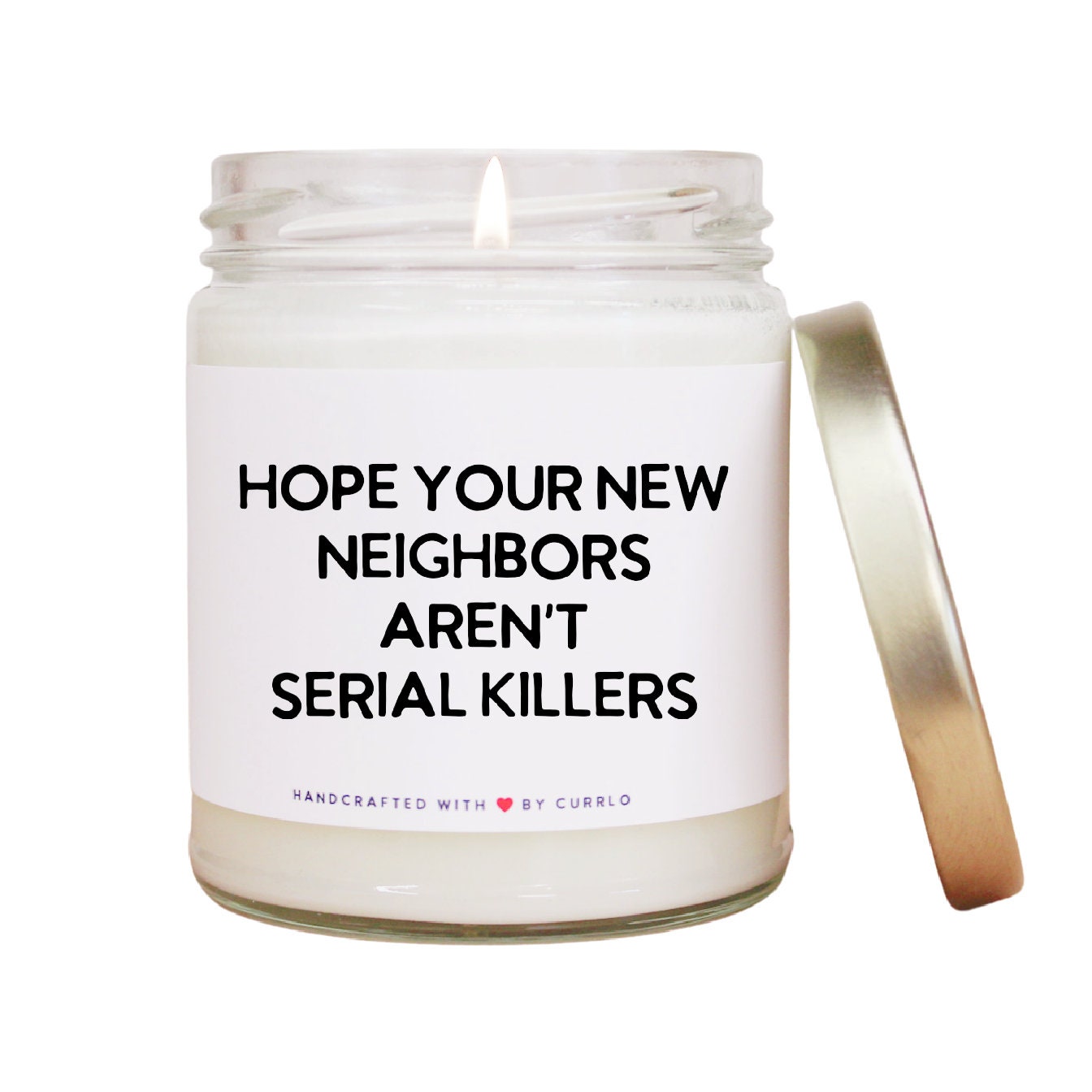 Worlds Best Neighbor - Handmade Soy Candle ; Cute Neighbor Gift for New  Home, Farewell Moving Away Party Decor, House Warming Gifts for Neighbors