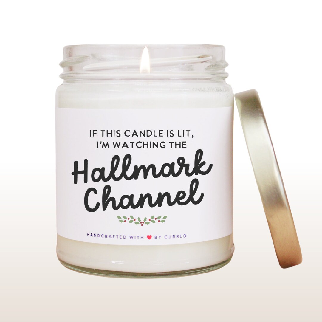 Hallmark Channel Christmas Candle Christmas Movie Gifts Etsy