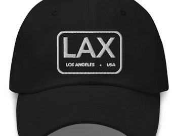 Custom Any Airport Code Baseball Hats - Brodé