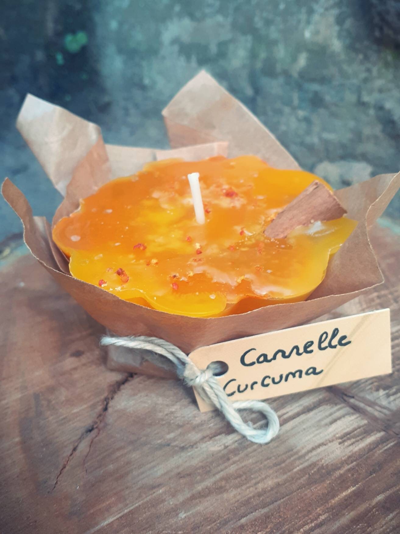 Bougie Cannelle et Curcuma