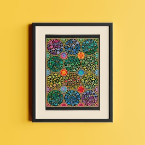 Celestial Temperature Tracker Cross Stitch Pattern: Galaxy Sky Sampler (PDF Pattern)