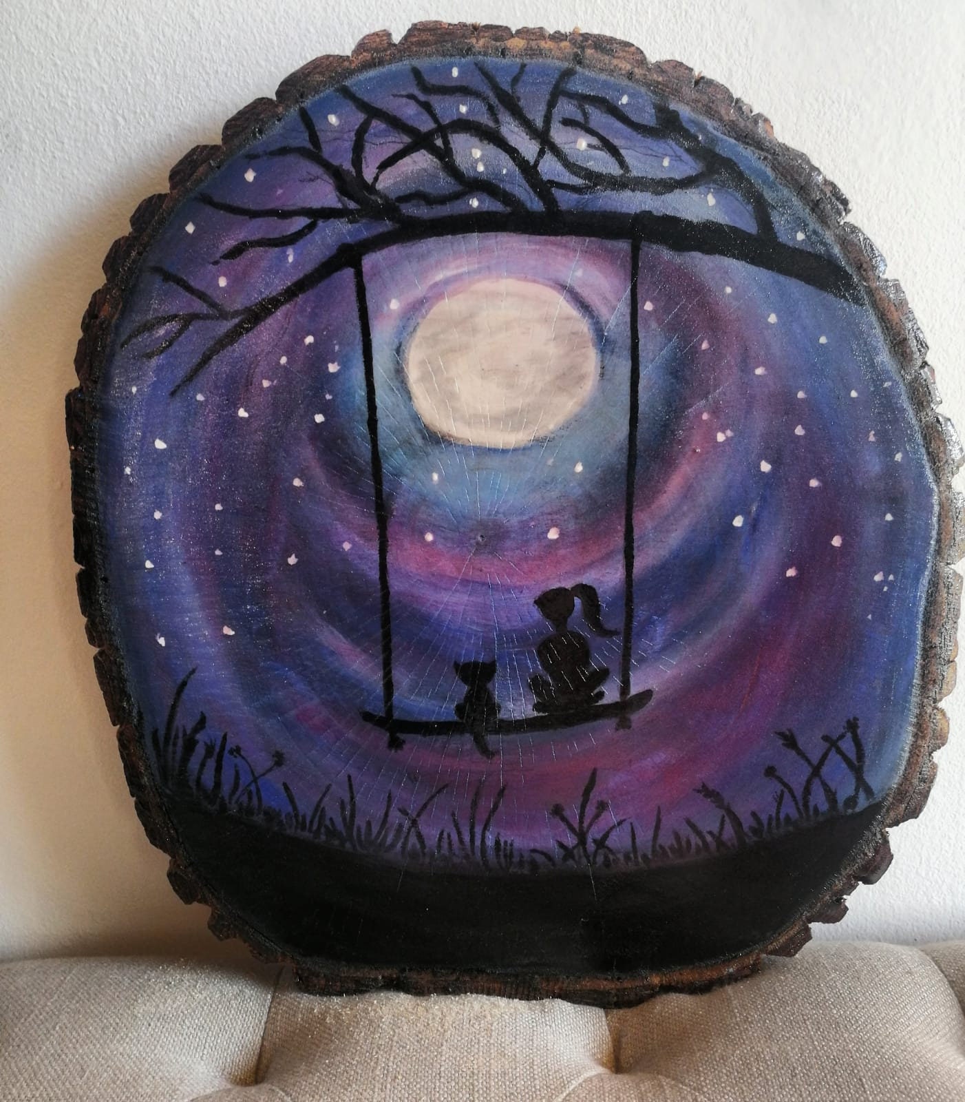 Wooden Handmade Painting Etsy