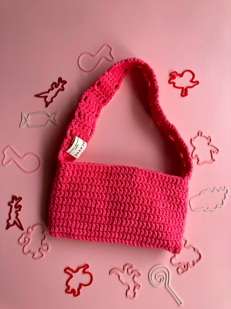 PATTERN ONLY Tiara Shoulder Bag Pattern Crochet Handmade by Etsy