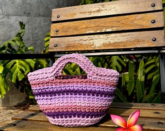 Ouka Handbag by Ocavve | Easy Beginner-Friendly Crochet Bag Pattern PDF + Video Tutorial