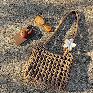 Candice Tote Bag + Mini Tote Bag van Ocavve | Eenvoudig haakpatroon voor beginners (PDF) + videotutorial