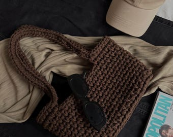 Chloe Shoulder Bag by Ocavve | Easy Beginner-Friendly Crochet Bag Pattern PDF + Video Tutorial