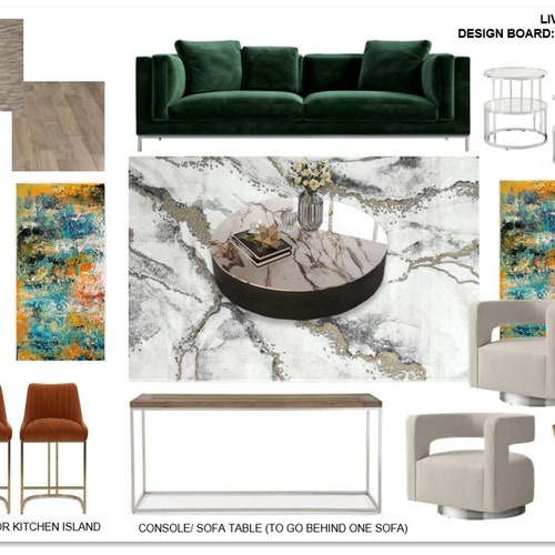 Interior shops Design | Custom Design Board | Custom Concept Board | Interior Design Services