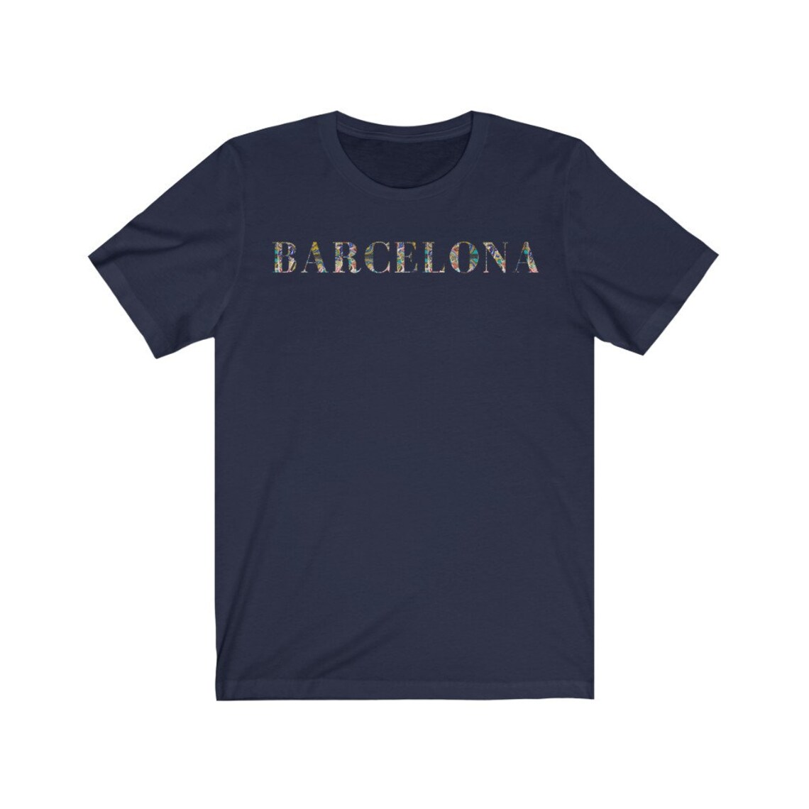 Barcelona Gaudi Shirt Barcelona Tee Barcelona Unisex Crew | Etsy